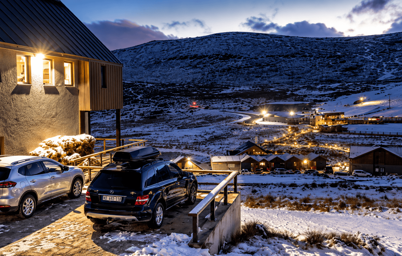Afriski mountain resort in the Maloti Mountains